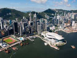 Hong Kong en helicóptero
