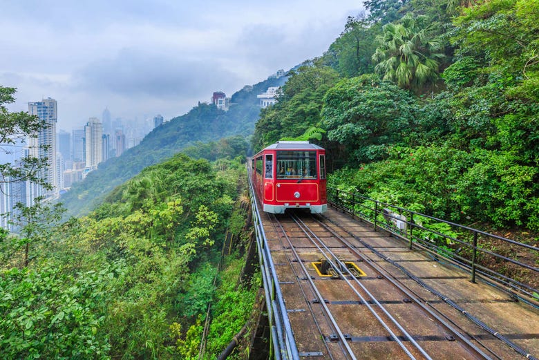 The Hong Kong tram