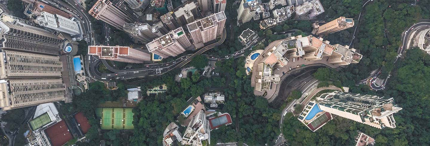 Passeio de helicóptero por Hong Kong