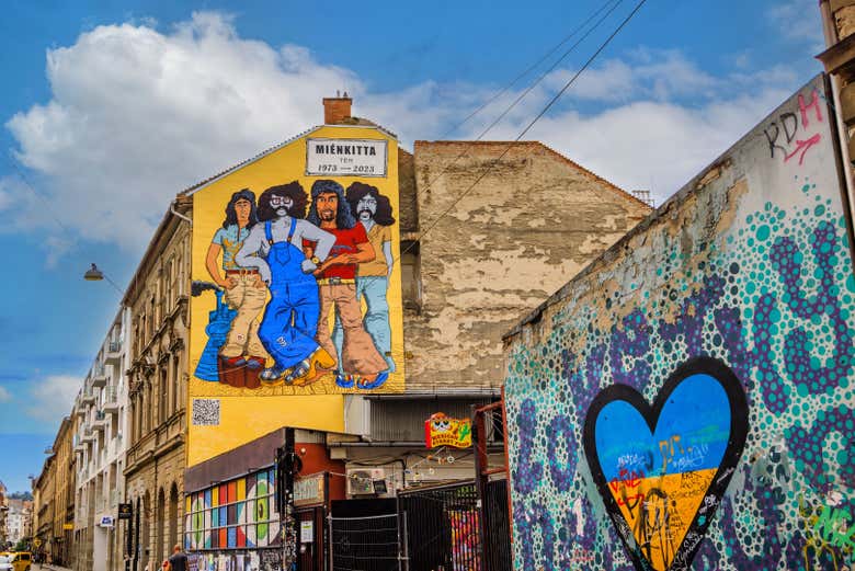 Recorriendo el barrio judío de Budapest