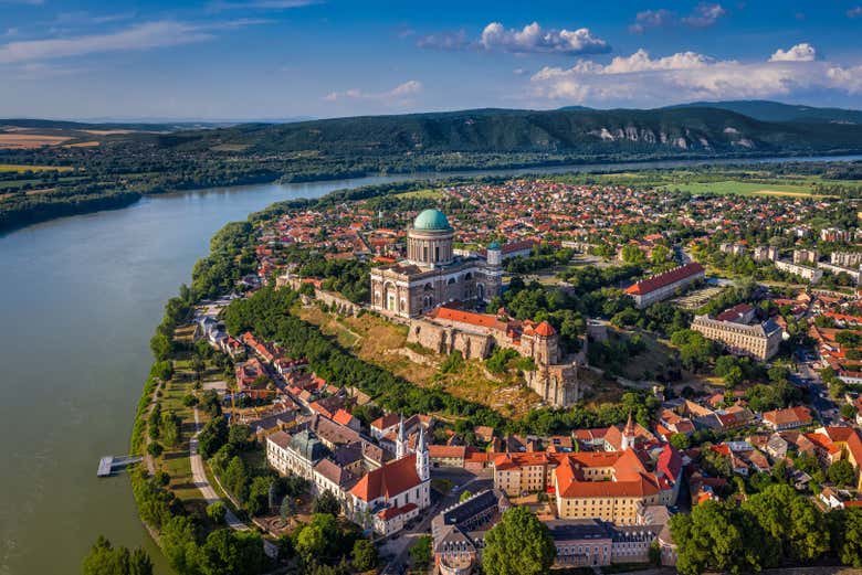 Vista aérea de Esztergom