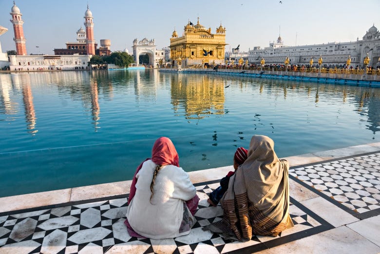 Views of the Golden Temple