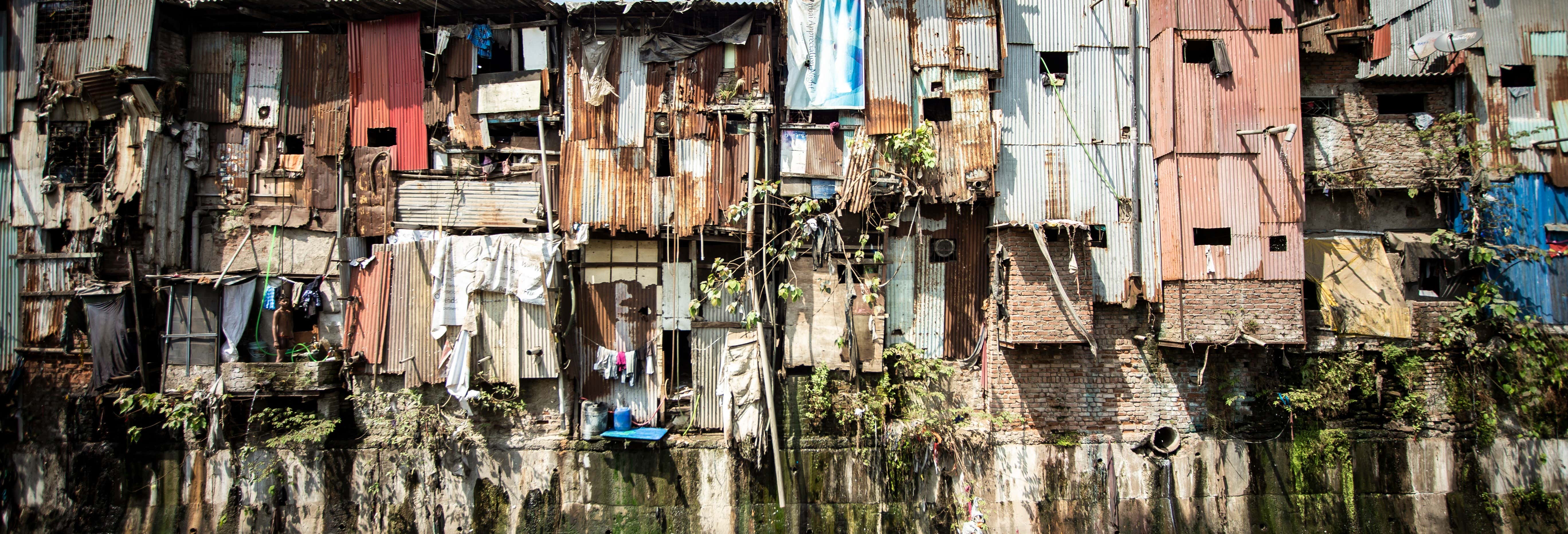 Visite du bidonville de Dharavi