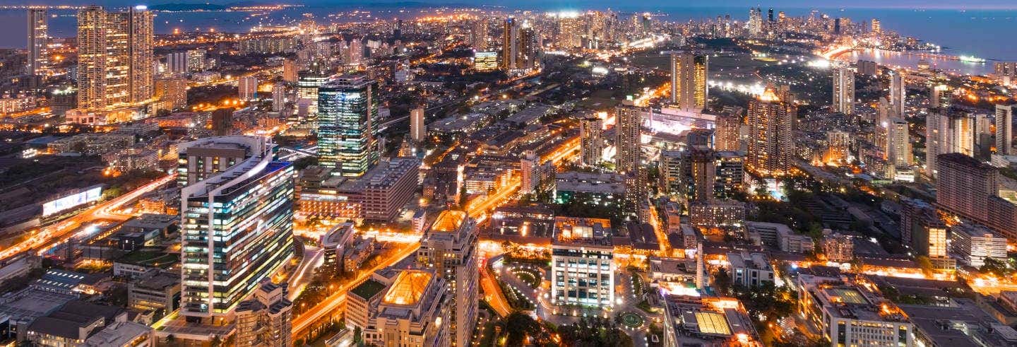 Visite nocturne dans Mumbai