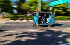 Tour de tuk tuk pelos museus de Chandigarh