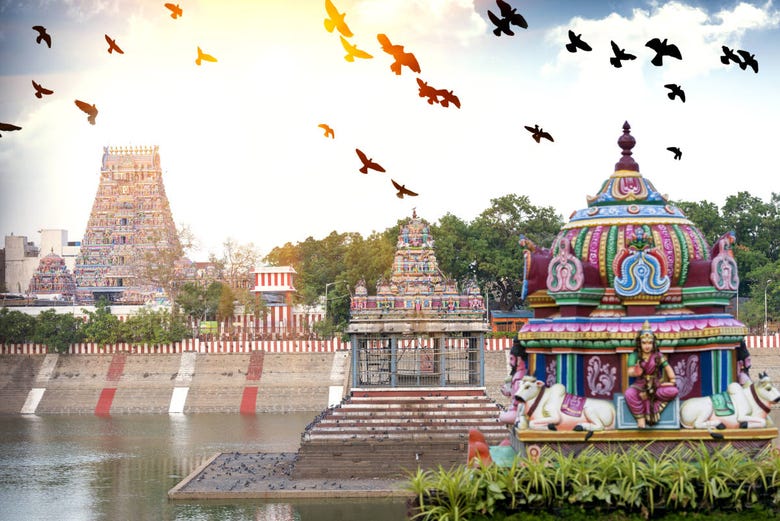 Panorámica del Templo Kapaleeshwarar