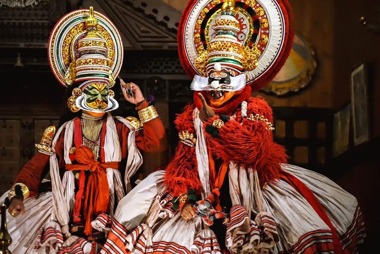 Danza tradicional Kathakali