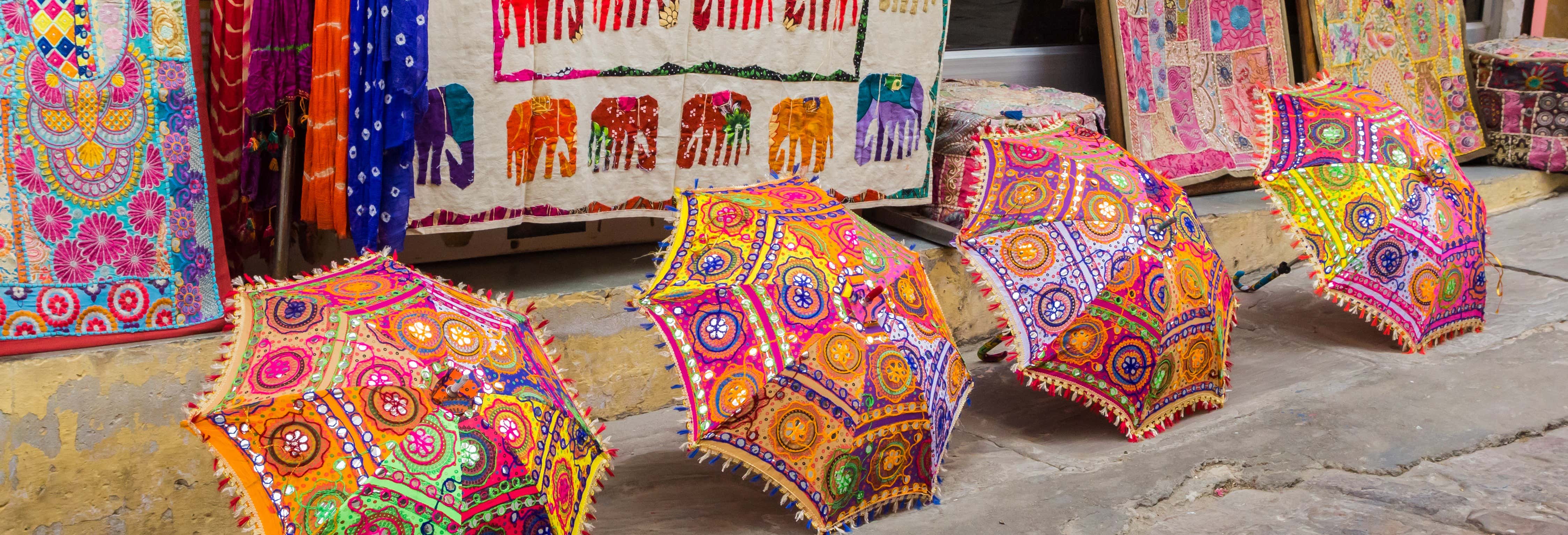 Tour por los bazares de Jaipur