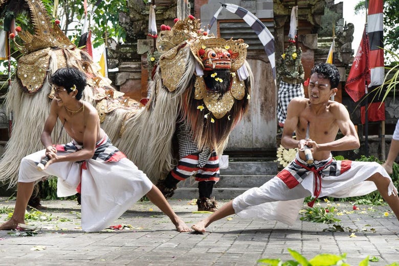Barong dance in Batubulan