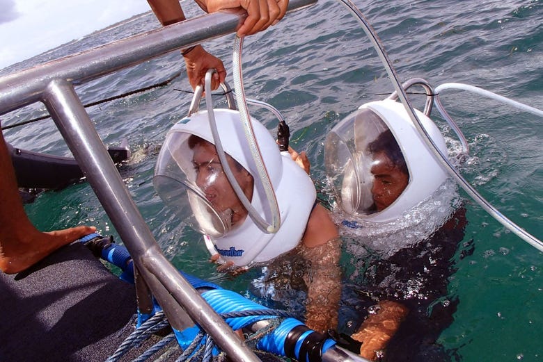 Immersione nelle acque di Bali