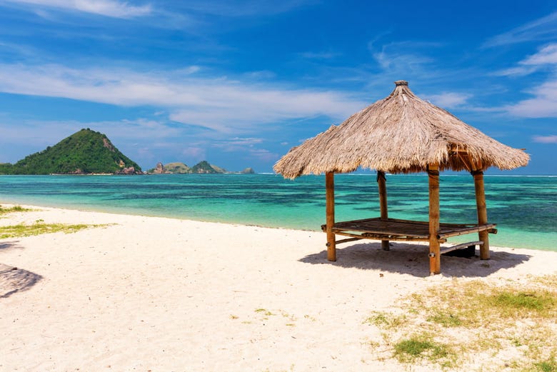 Paradise beaches on Lombok