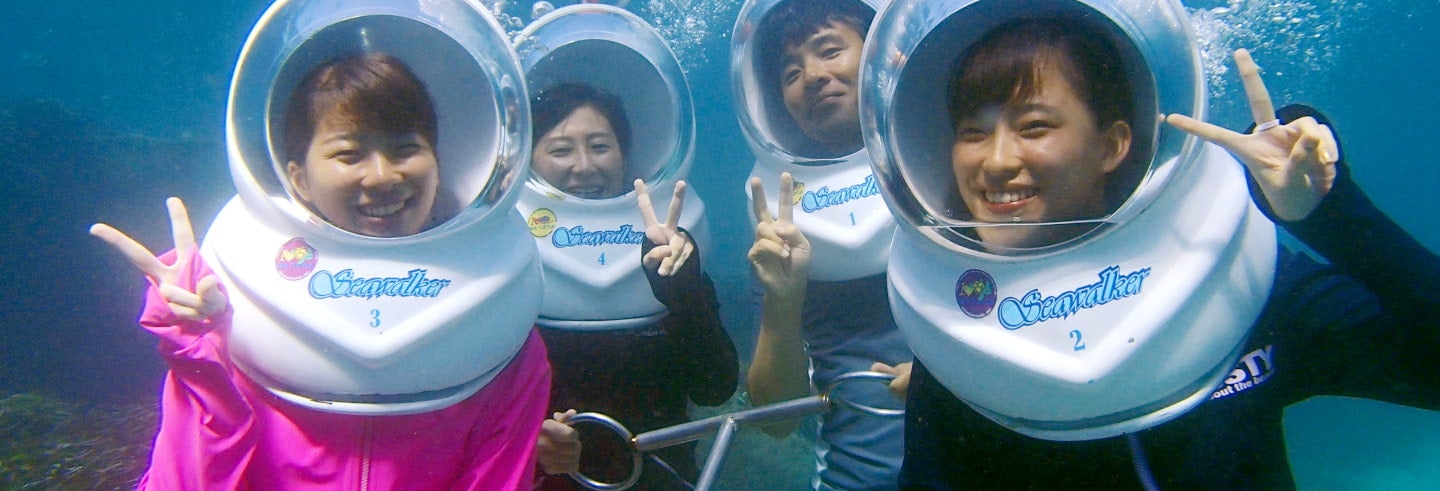 Underwater Sea Walk in Bali