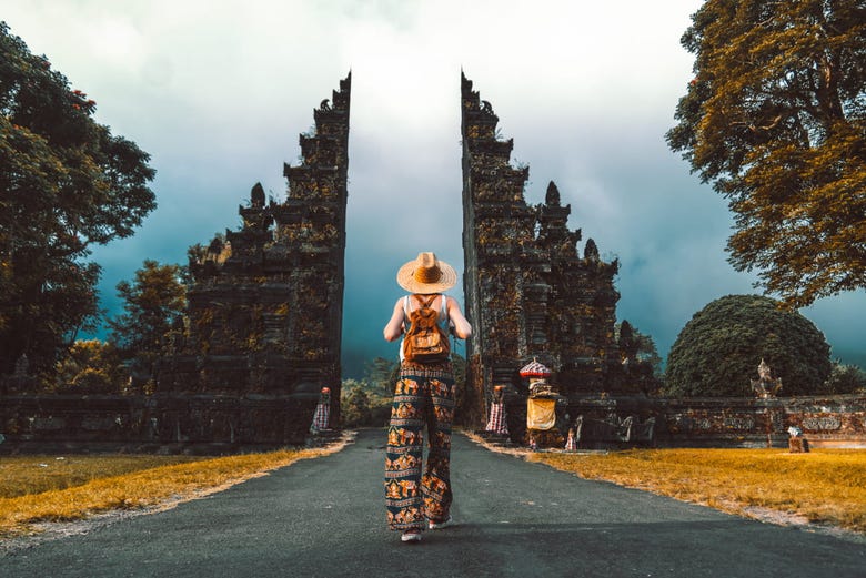 Exploring Bali's temples