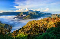 Trilha privada pelo monte Bromo