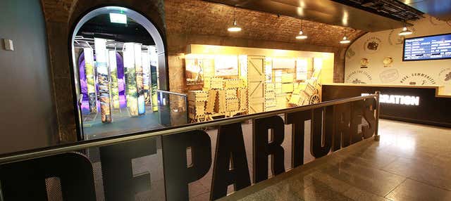 Entrada a EPIC, el Museo Irlandés de Emigración