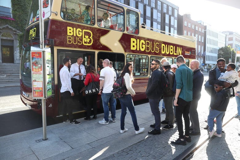 Autobus turistico di Dublino