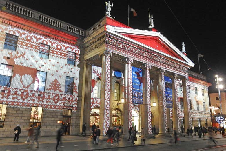 Iluminación navideña Winter Lights de Dublín