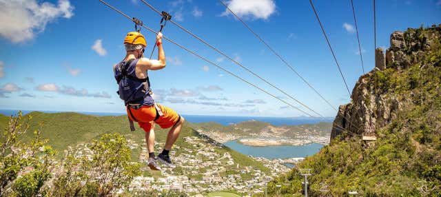 Entrée au Rainforest Adventures St Maarten