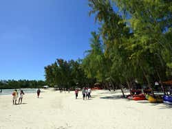 Île aux Cerfs, plage