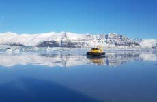 Tour en aerodeslizador por la laguna glaciar de Jökulsárlón