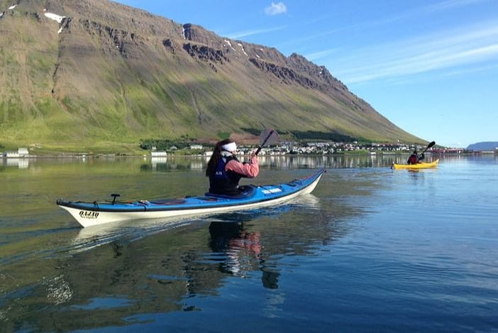 Cruising the waters of Isafjordur