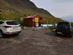 Parcheggio delle terme di Pollurinn