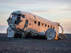 Abandoned plane at Solheimasandur