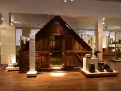 Traditional house at the National Museum of Iceland