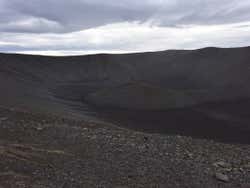 Hverfjall crater