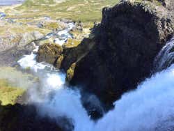 Views from the top of Dynjandi