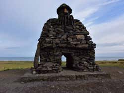 Statua di Bárður ad Arnarstapi