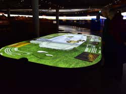 Interactive exhibit at the Settlement Exhibition