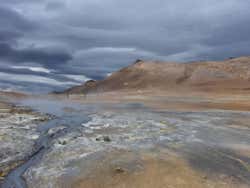 The lunar landscapes of Hverir