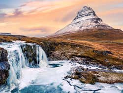Kirkjufell in inverno