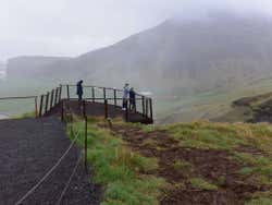 Mirador en Skógafoss