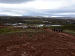 Panoramica di Geysir