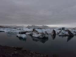 Vue panoramique de Jökulsárlón
