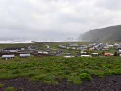 The coastal town of Vik