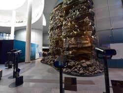 Riproduzione di una scogliera al Museo Perlan