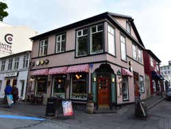 Restaurante en la calle Laugavegur