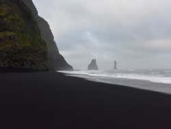 Black beach of Reynisfjara