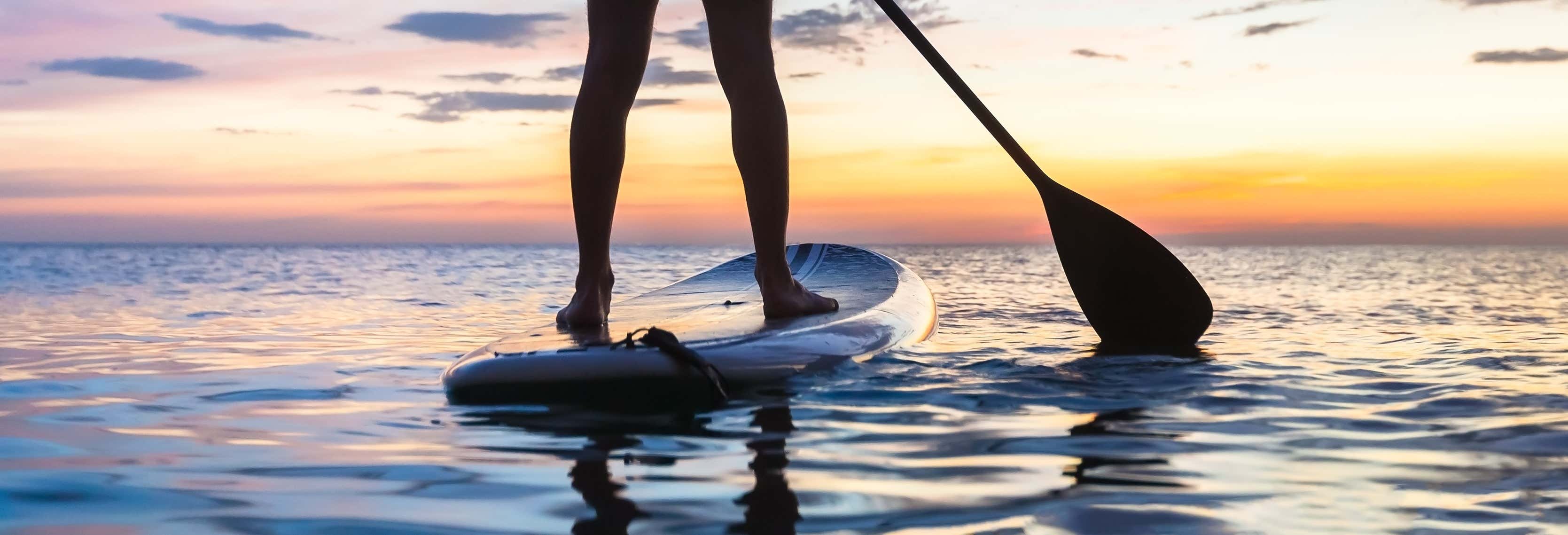 Paddle surf en Laugarvatn