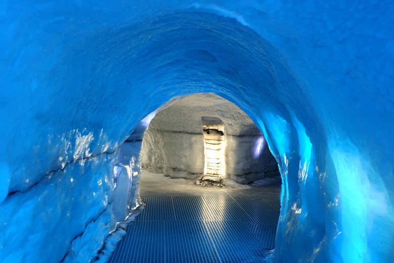 Ice cave at the Perlan Museum