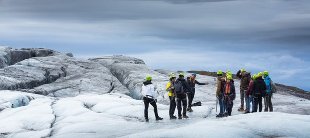 Trekking por el glaciar Vatnajökull
