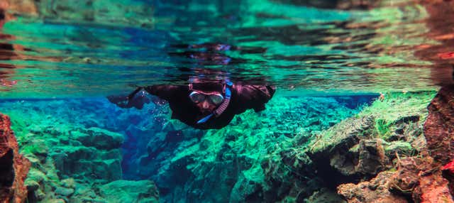 Snorkel por la fisura de Silfra
