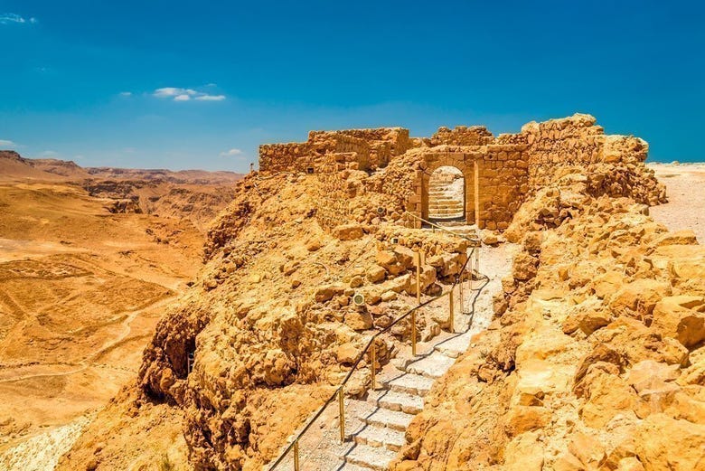 The ancient fort of Masada
