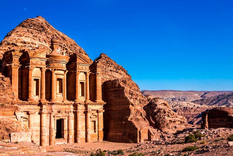 The archaeological site of Petra