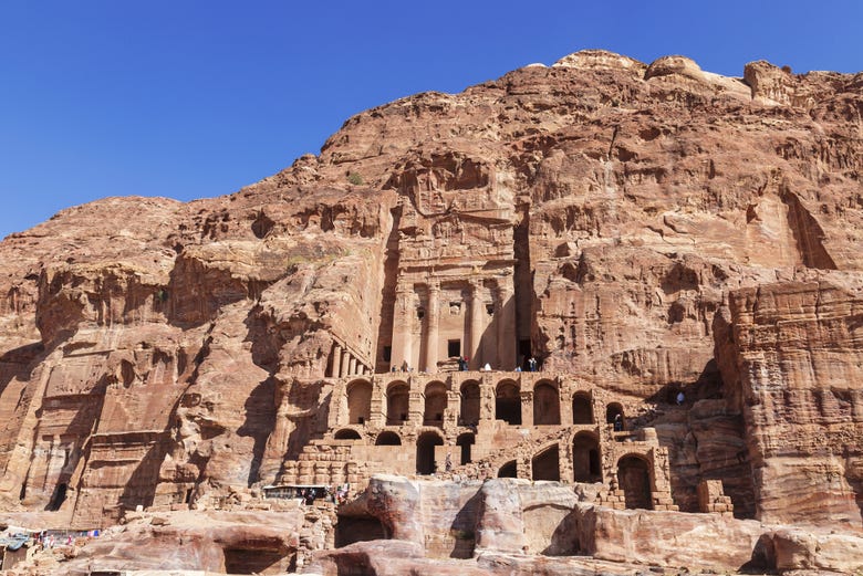 The royal tombs of Petra