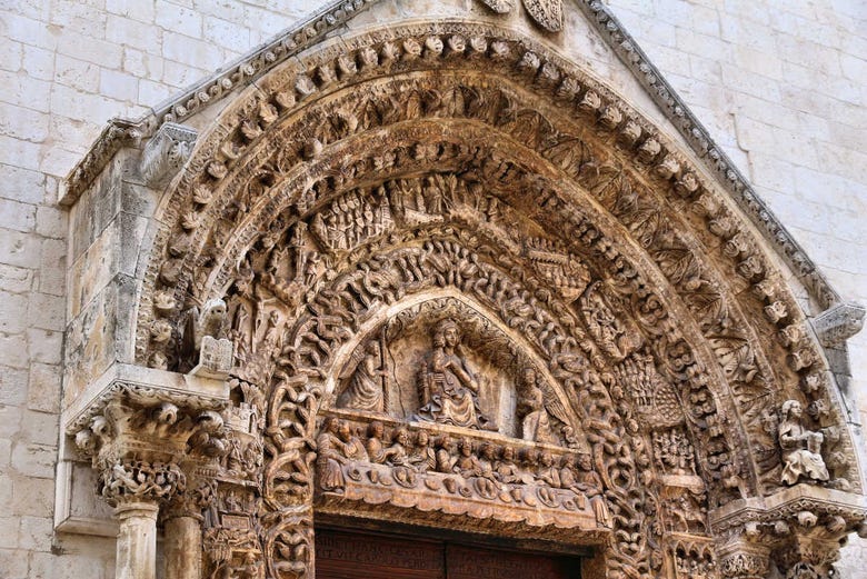 Portico of the Altamura Cathedral