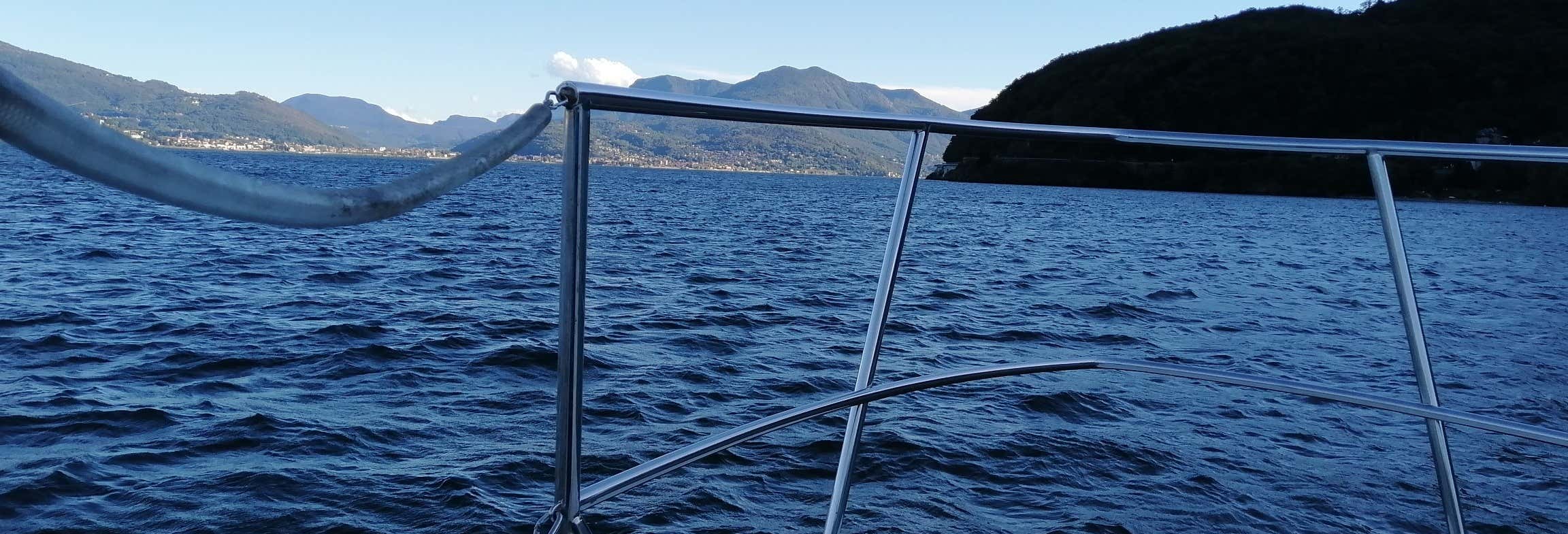 Giro in barca al tramonto sul Lago Maggiore